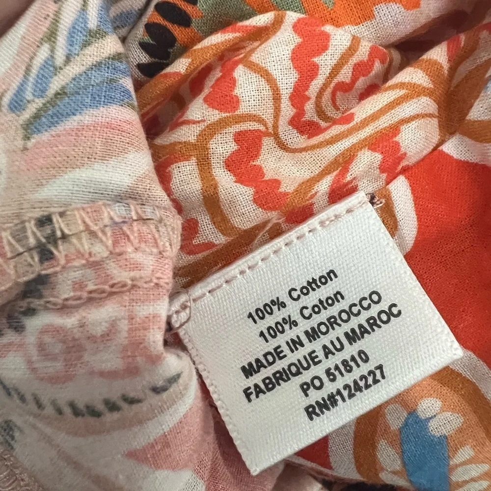Misa Los Angeles Morrison Dress in Tangerine Floral - Small
